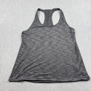 Lululemon Tank Top Womens 10 Gray Heather Essential Racerback Yoga Athletic